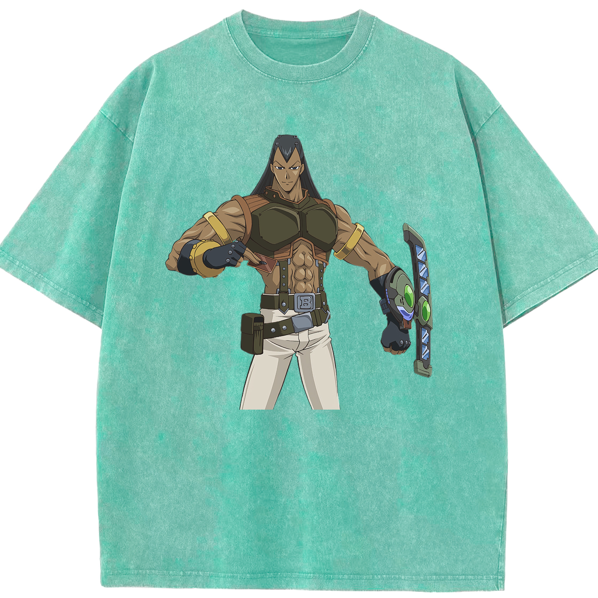 （画像用） 遊☆戯☆王 Yu-Gi-Oh! 綿100% ヴィンテージ風 半袖Tシャツ（フロントプリント）